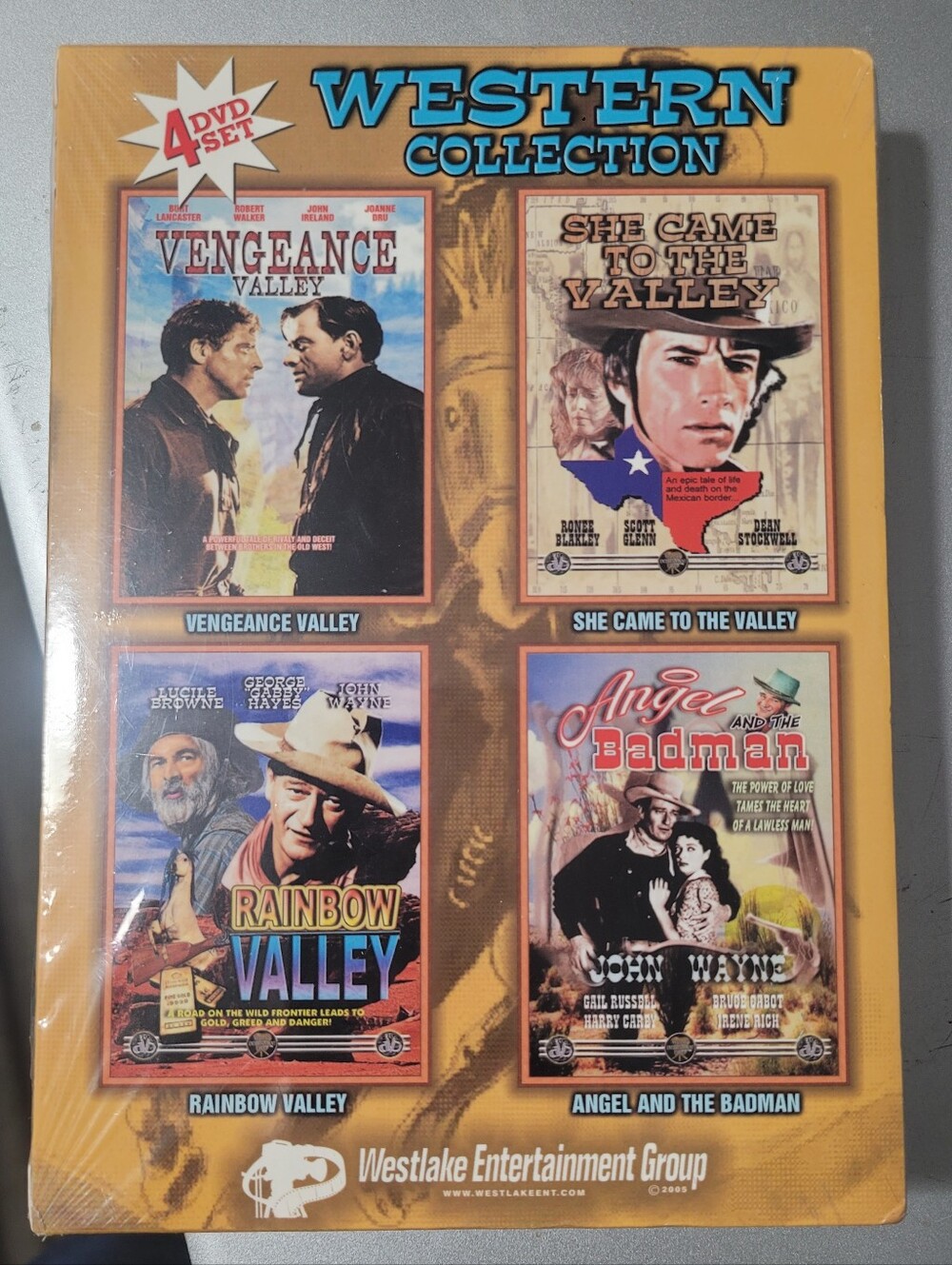Western Collection of 4 Movies